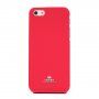 MERCURY GOOSPERY ochronne błyszczące etui do iPhone 5 / 5S / SE (2016) - ciemnoróżowy