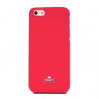 MERCURY GOOSPERY ochronne błyszczące etui do iPhone 5 / 5S / SE (2016) - ciemnoróżowy