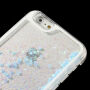 Etui ochronne z ruchomymi cekinami dla Apple iPhone 6 / 6S - jasnoniebieskie cekiny