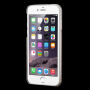 Etui ochronne z ruchomymi cekinami dla Apple iPhone 6 / 6S - jasnoniebieskie cekiny z różowymi serduszkami