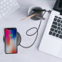 BASEUS bezprzewodowa QI ładowarka w stylu donuta dla Apple iPhone - czarna