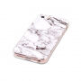 Ochronne etui plastikowe do iPhone 5 / 5S / SE (2016) - biały marmur