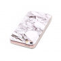 Ochronne etui plastikowe do iPhone 5 / 5S / SE (2016) - biały marmur