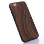 Etui ochronne w drewnianym designu dla Apple iPhone 6 Plus / 6S Plus - brązowe