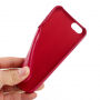 Ultra cienkie etui z miękkiego plastiku dla Apple iPhone 6 Plus / 6S Plus - czerwone