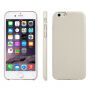 Ultra cienkie etui z miękkiego plastiku dla Apple iPhone 6 Plus / 6S Plus - beżowe