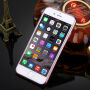 Luksusowe etui ze srebrnym uchwytem i kamieniami dla Apple iPhone 6 Plus / 6S Plus