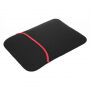 Dwustronna koperta neoprenowa dla iPad do 11" / MacBook do 12" - czerwono-czarne