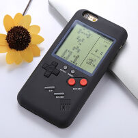 WANLE etui ochronne z funkcjonalnym gameboyem dla Apple iPhone 6 / 6S - czarne