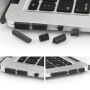ENKAY etui plastikowe z ochroną klawiatury i wtyczkami dla MacBook Air 13" (A1237, A1304, A1369)