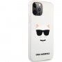 Karl Lagerfeld Choupette Head etui silikonowe do iPhone 12 Pro Max - biały
