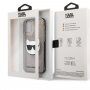 Karl Lagerfeld Choupette Head Glitter etui do iPhone 12 Pro Max - czarny