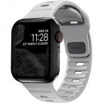 Nomad Sport Strap bransoletka silikonowa do Apple Watch 42mm / 41mm / 40mm / 38mm - szary
