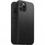 Nomad Rugged Folio skórzany pokrowiec flip z MagSafe do iPhone 12 / 12 Pro - czarne