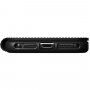 Nomad Rugged Folio skórzany pokrowiec flip z MagSafe do iPhone 12 / 12 Pro - czarne