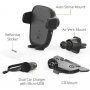 iOttie AutoSense Wireless uchwyt do wentylacji / gniazda CD z ładowaniem bezprzewodowym do iPhone - czarny