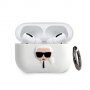 Karl Lagerfeld Karl Head opakowanie silikonowe do AirPods Pro - biały
