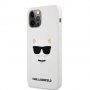 Karl Lagerfeld Choupette Head etui silikonowe do iPhone 12 Pro Max - biały