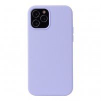 Etui silikonowe dla iPhone 12 Pro Max - jasnofioletowy