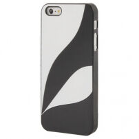 Ochronne etui plastikowe do Apple iPhone 5 / 5S / SE (2016) - czarno-białe