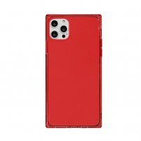 NXE ochronne etui ze wzmocnionymi krawędziami do iPhone 12 Pro Max - czerwony