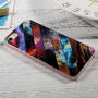 Etui ochronne z miękkiego plastiku dla Apple iPhone 5 / 5S / SE (2016) - galaktyka