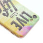 Ultra cienkie 0,6 mm etui do Apple iPhone SE (2020/2022) / 8 / 7 - Live the Life You Love