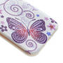 Ultra cienkie 0,6 mm etui do Apple iPhone SE (2020/2022) / 8 / 7 - Kwiaty z motylami