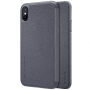 NILLKIN pokrowiec ochronny flip dla Apple iPhone XS / iPhone X - czarny