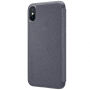 NILLKIN pokrowiec ochronny flip dla Apple iPhone XS / iPhone X - czarny