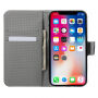 Pokrowiec ochronny flip dla Apple iPhone XS / iPhone X - wieża Eiffla