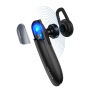 USAMS bezprzewodowa Bluetooth słuchawka z mikrofonem dla Apple iPhone - czarna