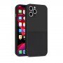 Ochronne etui z kieszenią na karty do iPhone 12 Pro - czarny