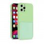 Ochronne etui z kieszenią na karty do iPhone 12 Pro - zielone