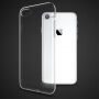 USAMS cienkie etui z zaślepką Lightning złącza dla Apple iPhone SE (2020/2022) / 8 / 7 - przezroczyste