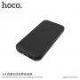 HOCO elegancki powerbank 10000mAh z bezprzewodowym ładowaniem dla Apple iPhone - czarny