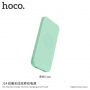 HOCO elegancki powerbank 10000mAh z bezprzewodowym ładowaniem dla Apple iPhone - miętowy