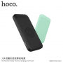 HOCO elegancki powerbank 10000mAh z bezprzewodowym ładowaniem dla Apple iPhone - miętowy
