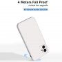 Ochronne etui silikonowe z prostymi krawędziami do iPhone 12 mini - zielone