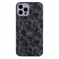 Kamuflażowe ochronne opakowanie do iPhone 12 mini - czarny