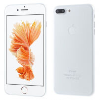 Ultra cienkie 0,3 mm matowe etui do Apple iPhone 8 Plus / 7 Plus - białe