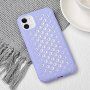 Ochronne etui z perforacją do odprowadzania ciepła do iPhone 11 - fioletowy