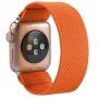 Pasek nylonowy dla Apple Watch Ultra 49mm / 46mm / 45mm / 44mm / 42mm - pomarańczowe