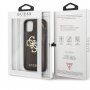 Guess Big 4G Full Glitter etui do iPhone 12 Pro Max - czarny