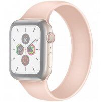 Pasek silikonowy dla Apple Watch 42mm / 41mm / 40mm / 38mm - L - różowy