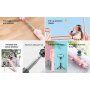 Baseus Lovely bluetooth kijek do selfie z trójnogiem do iPhone - czarna
