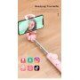 Baseus Lovely bluetooth kijek do selfie z trójnogiem do iPhone - czarna