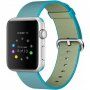 Bransoletka nylonowa tkana do Apple Watch 42mm / 41mm / 40mm / 38mm - błękitny