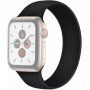 Pasek silikonowy dla Apple Watch 42mm / 41mm / 40mm / 38mm - L - czarny