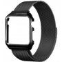 Pokrowiec metalowy z paskiem dla Apple Watch 42mm - czarny